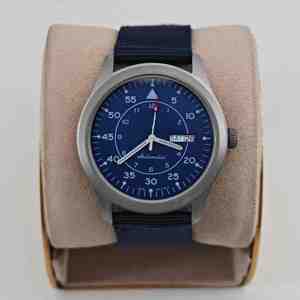 Orologio Meccanico di Alta Qualità per Uomo, Cassa in Acciaio Inossidabile, Quadrante e Lancette Luminose, Stile Pilota, Automatico - Product Image 1