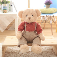Ours en peluche jouets couple ours avec robe poupées en peluche mariage saint valentin cadeau pour les filles