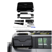 Boîte de rangement latérale Valises à bagages latérales Porte-boîte de vitesses à montage latéral extérieur Convient pour Jetour Traveller T2 2023 2024