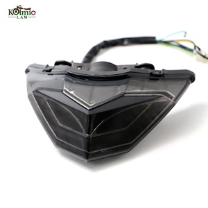 Apto para <span class=keywords><strong>Kawasaki</strong></span> <span class=keywords><strong>Ninja</strong></span> 300 <span class=keywords><strong>250</strong></span> Z250 Z300 Ninja250 300, luz trasera LED para motocicleta, intermitentes de luz trasera <span class=keywords><strong>2013</strong></span> - 2018 - Product Image 2