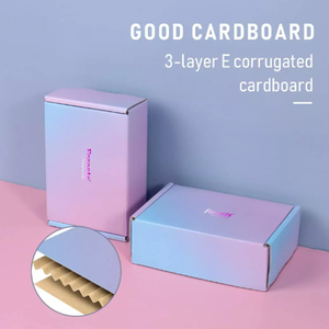 Nhãn hiệu riêng màu hồng óng ánh sang trọng mỹ phẩm đồ trang sức gửi thư Gradient vận chuyển hộp cho mỹ phẩm - Product Image 6