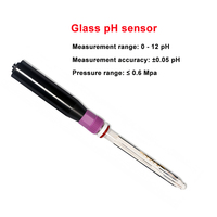 Nouveau pH-mètre professionnel haute précision 0-12PH, 0-80 (2026) ℃ , 0,6 MPA, Concentration de HF inférieure à 3000 ppm, RS485, 9-36 VDC, Capteur de pH numérique Fo