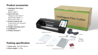 Plotter de Corte de Película Automático de Alta Precisión con Pantalla Grande de 7 Pulgadas para Teléfonos Móviles, PC, TPU, Hidrogel, Cámara y Relojes Inteligentes con WIFI