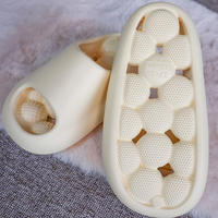 Anti-dérapant salle de bain sandales couleur Pure lumière hommes pantoufles EVA chaussures d'hiver 2023 nouveau Style intérieur et extérieur nuage diapositives femmes