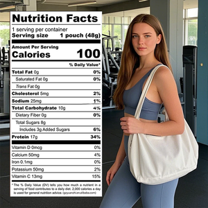 Caramelle Gommose Proteiche al Gusto Anguria, Snack ad Alto Contenuto Proteico 17g, Recupero Energetico, Produzione OEM ODM con Etichetta Privata - Product Image 6