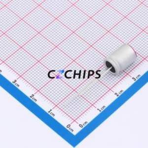 Condensador Sólido SF477M025F1150, Componente de Orificio Pasante (THT), D8xL11.5mm 470uF 20% 25V 4.7A100kHz - Product Image 2