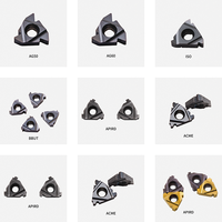 Carbide Threading Inserts Titanium Carbide Coated 62-68 HRC Hardness CNC Lathe Thread Turning Tool
