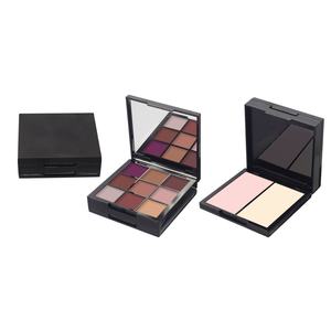 Boîtes en PET personnalisées avec logo imprimé pour fard à joues et fard à paupières, 0,8g*9+8,9g*2, contenants cosmétiques vides en plastique pressé, vente en gros - Product Image 1