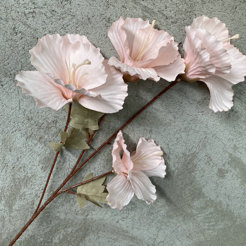 4 têtes, non.2, rose clair