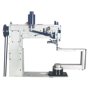 High-Post 360. Rotating Arm Industrial <b>Sewing</b> Machine Single Needle Mechanical Operation <b>for</b> Leather Boots Bags with Core Motor - Product Image 3