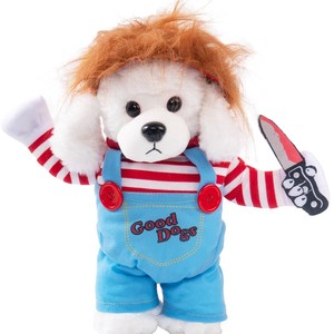 Costume d'animal mignon, vêtements pour chien, sweat-shirts à capuche de dessin animé, tenues de cosplay pour petits chiens, vêtements de fête d'Halloween, vêtements pour animaux de compagnie en textile - Product Image 4
