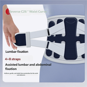Cintura di Supporto Lombare Stabile con Telaio in Acciaio, Regolabile e Traspirante per Migliorare la Stabilità della <span class=keywords><strong>Vita</strong></span> - Product Image 5
