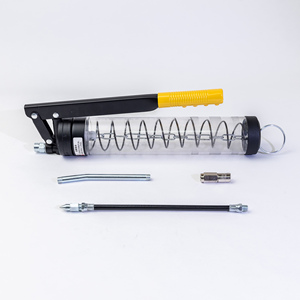 Pistola de Engrase Manual de Alta Presión de 600cc, Transparente, de Acción de Palanca de Una Sola Varilla -001 - Product Image 5