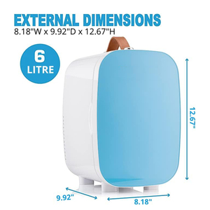 Mini-réfrigérateur portable 6L, nouveau modèle, AC 100~240V, pour la maison et la chambre - Product Image 4