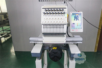 Machine à broder monotête 1501 disponible en toutes tailles, machine à broder informatisée pour casquettes, broderie 3D