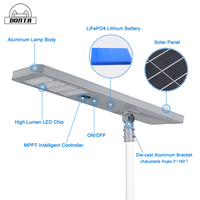 Lampe solaire LED tout-en-un XIUBEN 60w 80w haute puissance, étanche, avec batterie LiFePO4, pour route et jardin