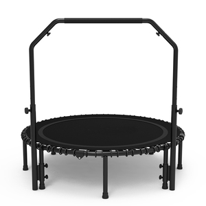 Trampolín de Fitness Interior Mini Zoshine de 40/48 Pulgadas, con Bungees en Forma de U, Mango de Espuma de Acero Ajustable, Plegable, Material de PVC para Adultos - Product Image 2