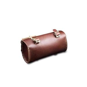 Bolsa de <span class=keywords><strong>bicicleta</strong></span> de cuero unisex, bolsa trasera para asiento de sillín con herramienta de almacenamiento para manillar, bolsa delantera para <span class=keywords><strong>bicicleta</strong></span> para ciclismo - Product Image 6