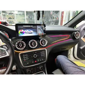 Kit de luz ambiental para la consola central interior y aire acondicionado, modificación automotriz 2014-2019 para Benz GLA X156 - Product Image 3