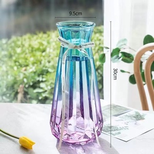 Vente en gros de vases pour plantes hydroponiques européennes Décoration de salon Arrangement floral Ornements Vase - Product Image 2