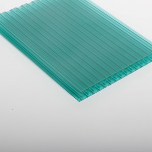 Tùy Chỉnh Tổ Ong Hình Màu Xanh Lá Cây <span class=keywords><strong>PC</strong></span> Nổi Trong Suốt Tấm Nhựa Chất Lượng Cao 3Mm-12Mm Nhà Kính Mặt Trời Tấm - Product Image 5