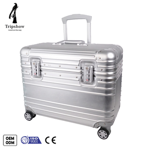 Superlight Pilot Luggage Flight Bag Travel Case Cabin Size Aluminium Luggage