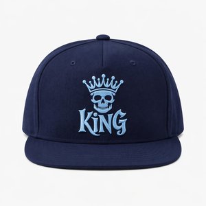 "Premium 5-Panel <b>Flat</b> Brim Baseball Cap Custom 3D Puff Embroidery Logo Outdoor Sport <b>Hat</b> Manufacturer Wholesale" - Product Image 2