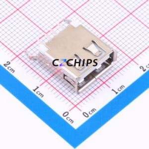 USB180-01-T1-W USB Connector Through hole Component (THT) Connector Type-A USB 2.0 Female Through Hole - Product Image 1