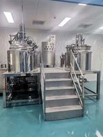 Machine à beurre corporel, machine à fabriquer de la crème de beurre de karité, mélangeur émulsifiant sous vide à cisaillement élevé, émulsifiant en cosmétique