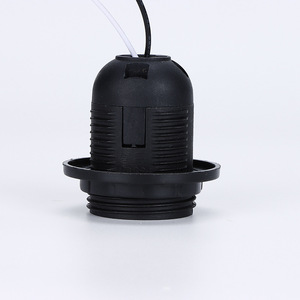 <span class=keywords><strong>Portalampada</strong></span> in Plastica E27 E14 con Filettatura Completa a Scatto per Lampade da <span class=keywords><strong>Tavolo</strong></span> e da Terra - Product Image 2