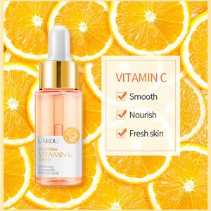 LAIKOU 17ml Suero Facial de Marca Privada con Vitamina C, Ácido Hialurónico, Niacinamida, Arándano, Flor de Cerezo y Oro 24K, Blanqueador y Antienvejecimiento - Product Image 4