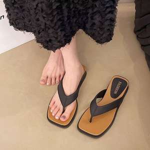 Mules imperméables pour femme, style rétro floral, tendance mode, à semelle épaisse, respirantes et antidérapantes - Product Image 3