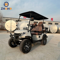 Voiturette de golf électrique tout-terrain de luxe homologuée pour la route, 4 places, avec batterie 48V 60V 72V, personnalisable