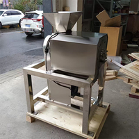 Commerciële Mango Sapcentrifuge 110/380v Mango Sap Extractiemachine Fruit Kersen Mango Ontpulpingsmachine
