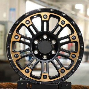 China Factory Direct New Gold and Matte Black Forged Wheels Beadlock Offroad Hot Selling - Product Image 1