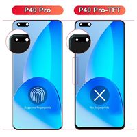 Écran tactile Super AMOLED d'origine pour Huawei P40 Pro & P40 Pro Plus ELS-NX9 & ANA-NX9  Écrans LCD de téléphone portable de haute qualité