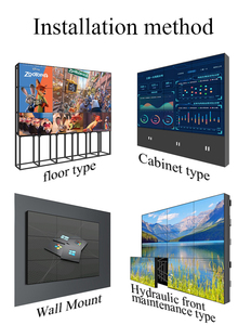 หน้าจอแบบประกบกัน43 55 65นิ้วป้ายแสดง<span class=keywords><strong>โฆษณา</strong></span>แบบติดผนังแบบดิจิตัล3x3จอแบบต่อเข้ากับผนังวิดีโอ - Product Image 5
