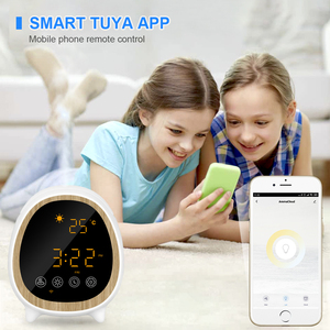 <span class=keywords><strong>Diffusore</strong></span> di Oli Essenziali Digitale WiFi da 200ml con Sveglia, Controllo <span class=keywords><strong>Alexa</strong></span> e App Tuya, Display Meteo e Funzione Aroma - Product Image 4