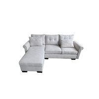 Canapé modulaire sectionnel en forme de L pour salon, canapé chaise longue moderne en tissu, canapé en forme de L pour la maison