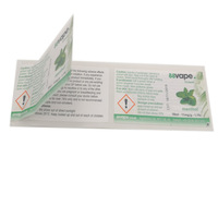 Impression personnalisée d'étiquettes multicouches pour livrets, autocollants adhésifs pliables à double couche, promotionnels à gratter pour supermarchés et épiceries