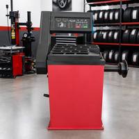 Équipement de garage professionnel - Équilibreuse de roues avec pointeur laser pour un équilibrage rapide et précis - Compatibilité avec les jantes de 10 à 24 pouces