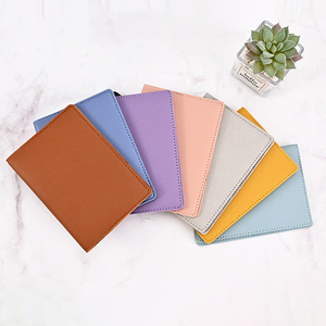 Funda para <span class=keywords><strong>pasaporte</strong></span> de viaje de cuero PU delgada al por mayor funda para tarjetero de precio barato - Product Image 5