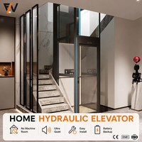 Plateforme élévatrice hydraulique compacte pour usage domestique, assurance qualité, capacité de charge 300/450 kg, vitesse de levage 0,25 m/s