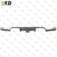 Lèvre de pare-chocs arrière pour BMW M3 F80 M4 F82 2014 à 2020 Kit de carrosserie en fibre de carbone sèche style K diffuseur de pare-chocs arrière