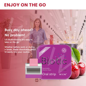 Comprimés buccaux à dissolution personnalisés, supplément biotique, film de bonbons, vitamine, cheveux, peau et ongles sains, comprimés buccaux à dissolution - Product Image 4