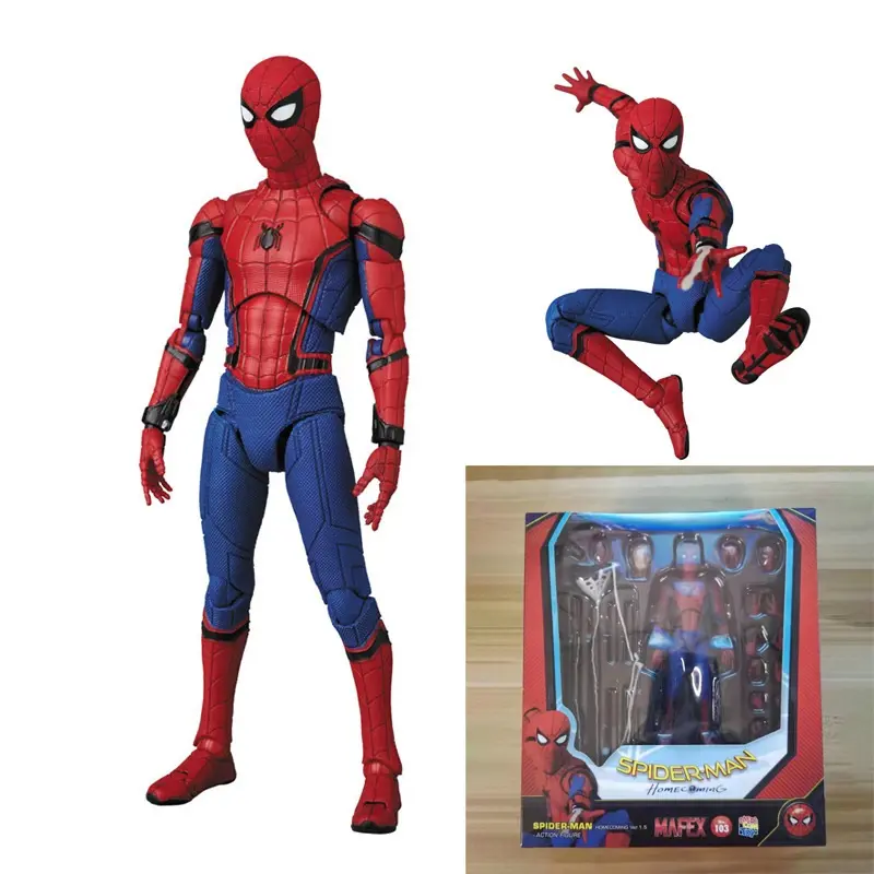 Filmanimatie Verwondert Speelgoed Mafex No.103 Spider-Man Homecoming Avengerss Action Figure Boxed Figure Groothandel