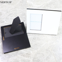 MDFSUB Cadre photo de table moderne pliable en bois MDF à sublimation de 8x10 pouces pour impression de bricolage Cadres vierges à sublimation de 9mm/12mm/15mm pour la maison
