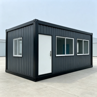 Maison conteneur démontable Z/Foldable X, modulaire, portable, étanche, en acier, pour villa, café, bureau temporaire, cabine