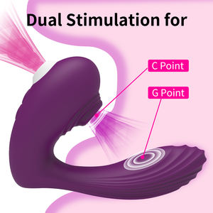 Vibratore per succhiare il clitoride con 10 modalità di intensità per le donne, stimolatore di aspirazione per capezzoli clitoride silenzioso ricaricabile impermeabile - Product Image 6