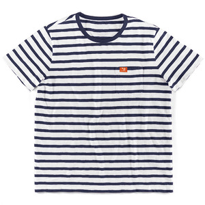 Men's Striped Short Sleeve <b>T</b>-<b>Shirt</b> With <b>Pocket</b> Regular Fit O-Neck Cotton Polyester Knitted Summer Casual Outdoor Wear - Product Image 5
